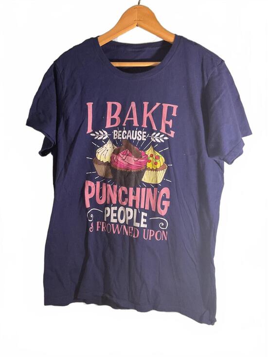 Other - Graphic T-Shirt with Fun Baking Quote